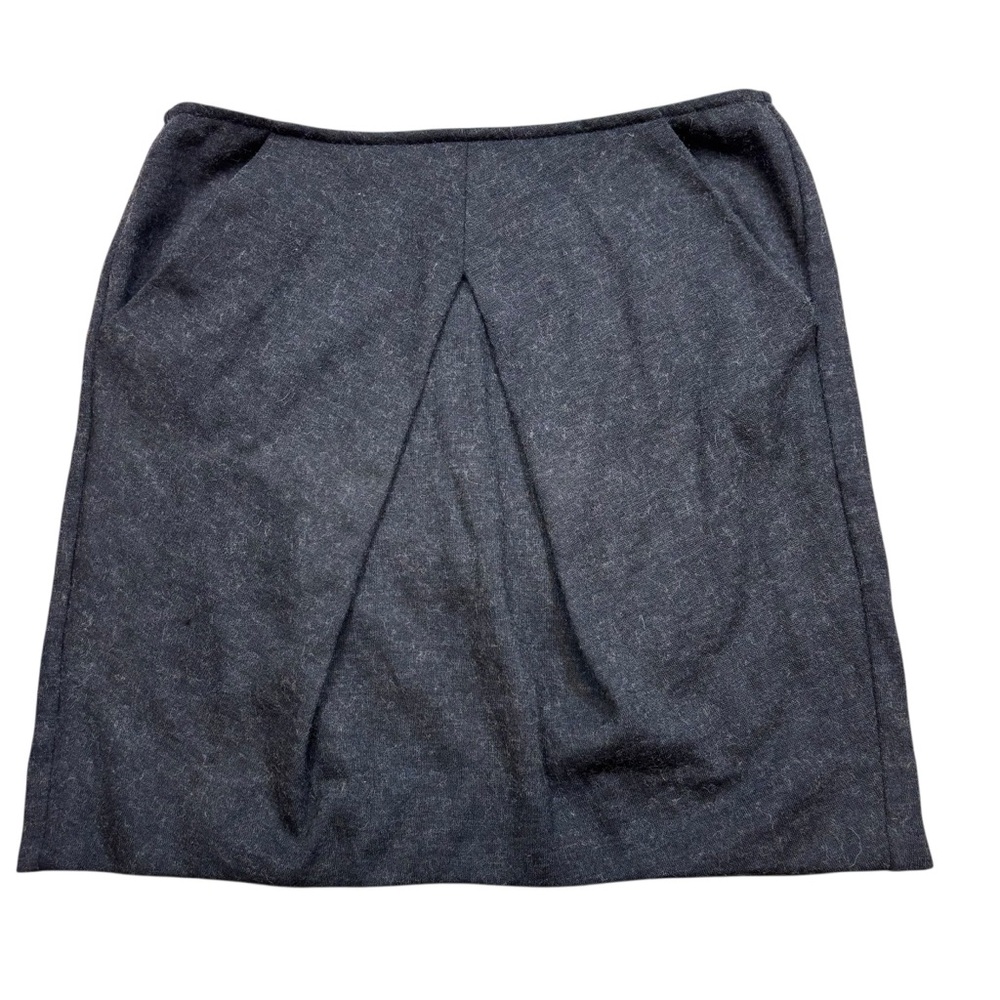 Ladies Cabi Andy’s Grey Wool Blend Mini Skirt Size 2